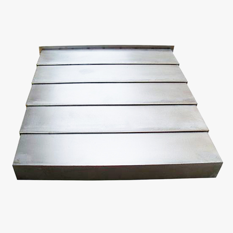数控机床 钢板防护罩 不锈钢伸缩防护罩 钢制防尘定做机床护板
